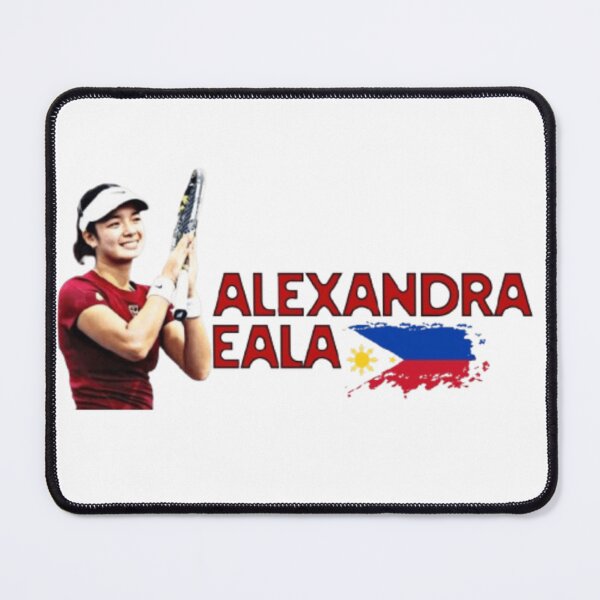 Vista previa del artículo con la obra «Alexandra Eala tenis», diseñado y vendido por AissTee.