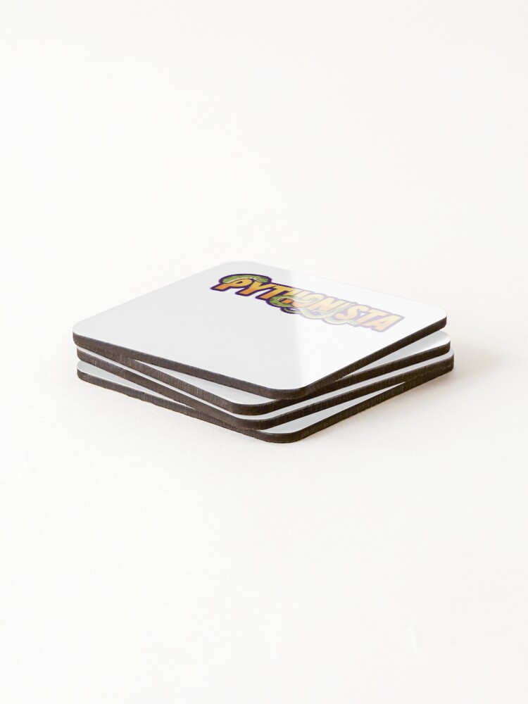 Thumbnail 4 of 5, Coasters (Set of 4), Pythonista - Code Like a Pro designed and sold by FitEnvy.