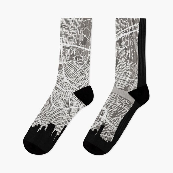 Item preview, New Orleans Louisiana Skyline Map designed and sold by ArtPrints.