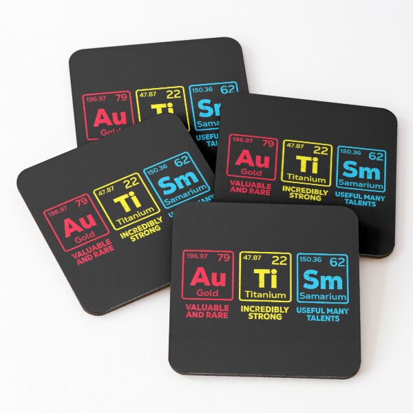 Item preview, Autism Awareness Women Men Kids mom Elements Periodic Table  designed and sold by MOONE FLOWER.