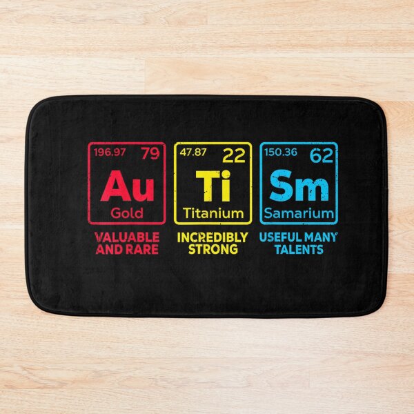 Item preview, Autism Awareness Women Men Kids mom Elements Periodic Table designed and sold by MOONE FLOWER.