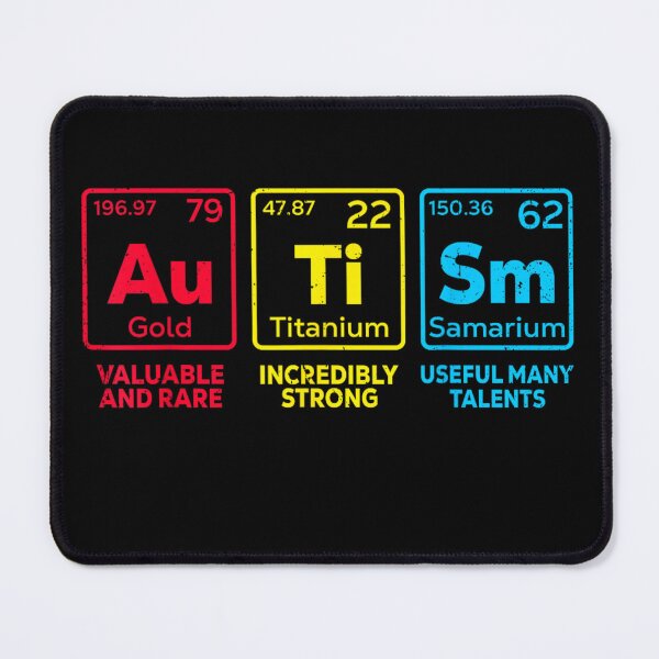 Item preview, Autism Awareness Women Men Kids mom Elements Periodic Table designed and sold by MOONE FLOWER.