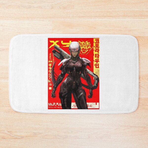 Item preview, Cyber ninja anime girl designed and sold by Paintbase.