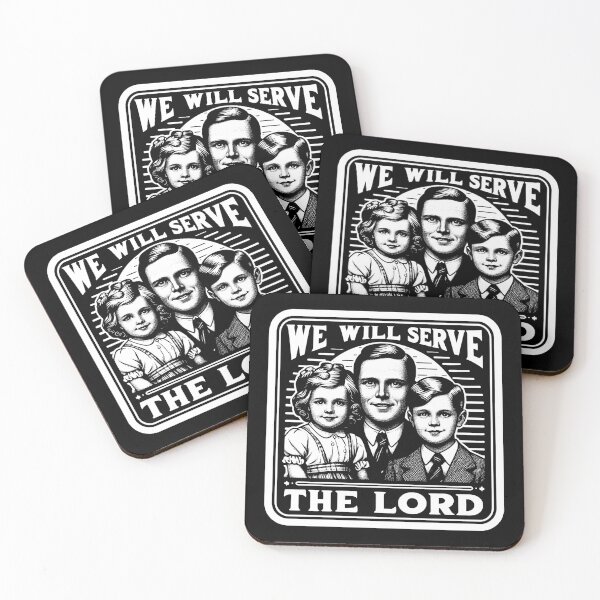 Item preview, Joshua 24:15 We Will Serve The LORD designed and sold by plushism.