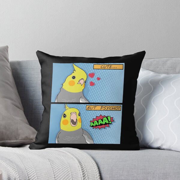 Item preview, cute but psycho birb comic designed and sold by FandomizedRose.