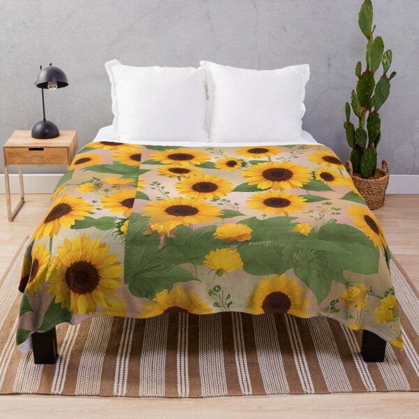 Item preview, Sunflower Bliss Seamless Pattern designed and sold by GeniusPrint.
