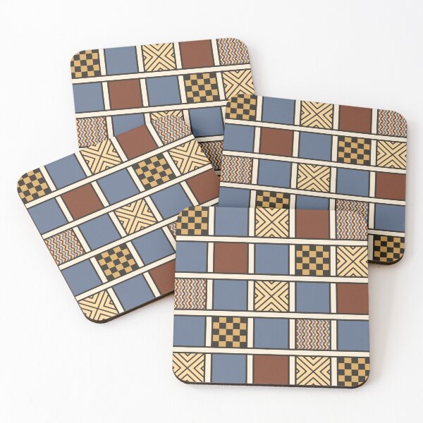 Item preview, Middle Kingdom Ancient Egypt Checked Pattern Design designed and sold by FreiherrPK.