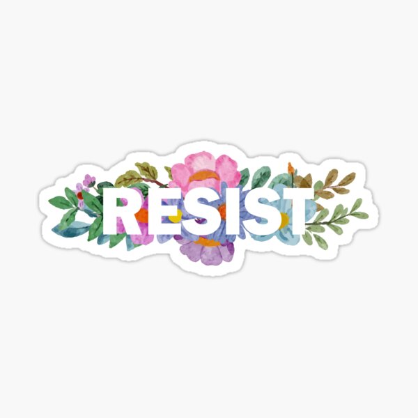 RESIST Sticker