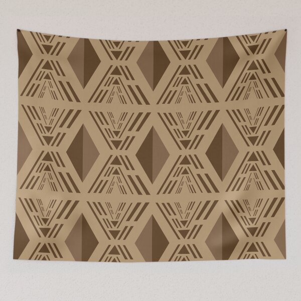 Item preview, Bogolan Africa pattern designed and sold by Wolagno.