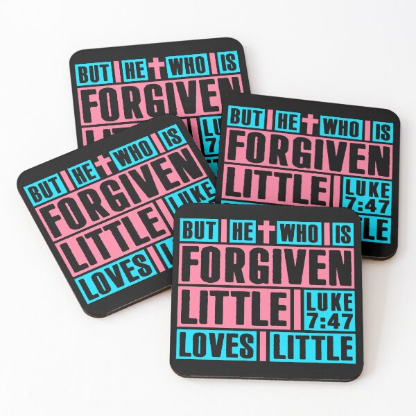 Item preview, Luke 7:47 But He Who Is Forgiven Little Loves Little designed and sold by plushism.
