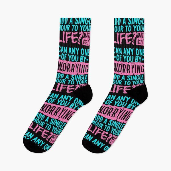 Item preview, Matthew 6:27 Can Worrying Add A Single Hour To Your Life? designed and sold by plushism.