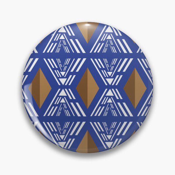 Item preview, Blue Bogolan Pattern designed and sold by Wolagno.