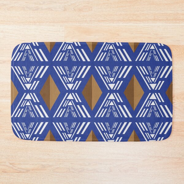 Item preview, Blue Bogolan Pattern designed and sold by Wolagno.