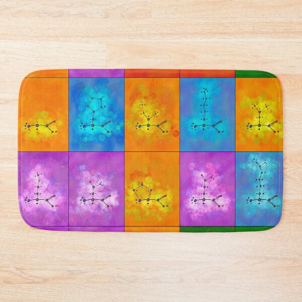 Item preview, All amino acids with colors designed and sold by Vanjo63.