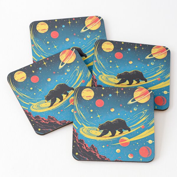 Item preview, Galactic Black Bear designed and sold by HabitableMoons.