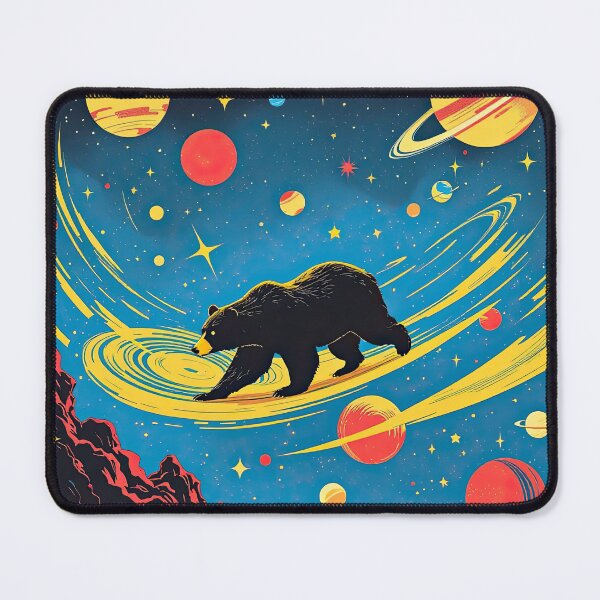 Item preview, Galactic Black Bear designed and sold by HabitableMoons.