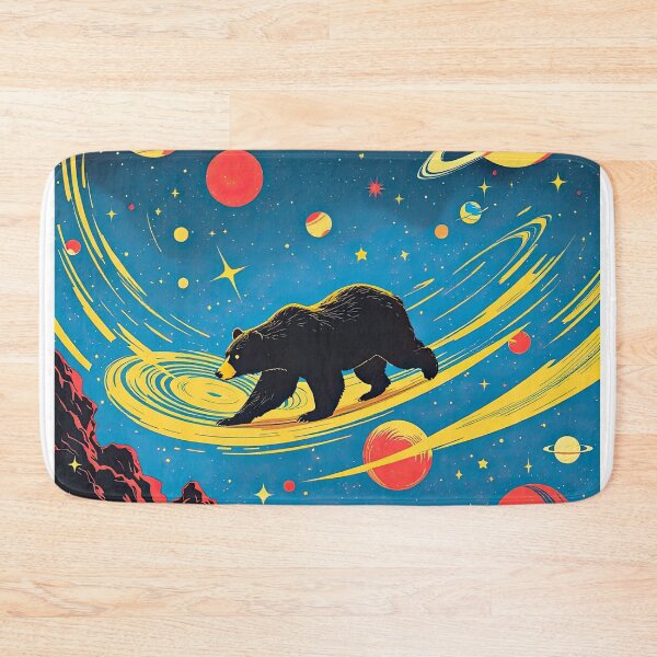 Item preview, Galactic Black Bear designed and sold by HabitableMoons.