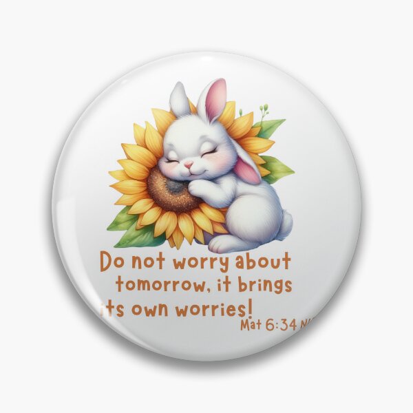 Item preview, Do not worry - cute bunny! designed and sold by fribabywonder.