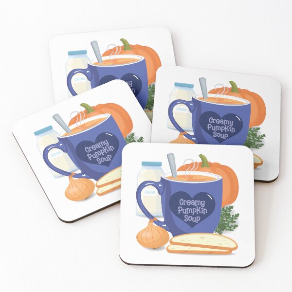 Item preview, Hot soup creamy pumpkin - PERIWINKLE designed and sold by StellarFX.
