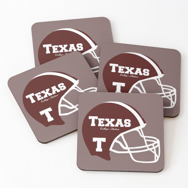 Item preview, College Station Texas TX Football Helmet  designed and sold by Lartheviking.