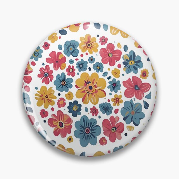 Item preview, Vibrant Bloom Mandala: Intricate Floral Pattern Design designed and sold by UuHuU.