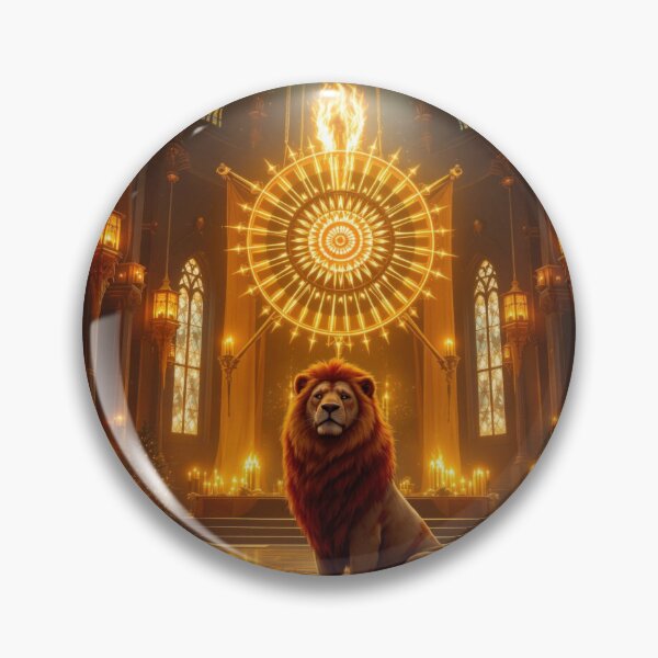 Item preview, Lion Beneath the Unconquered Sun designed and sold by HabitableMoons.