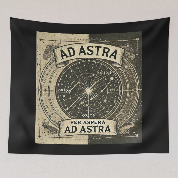 Item preview, Ad Astra - Vintage Orion Constellation Design - Black designed and sold by PsyFlow35.