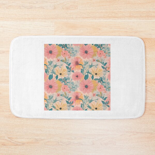 Item preview, Vintage Floral Art Patchwork pastel color designed and sold by ErSaSolutions.