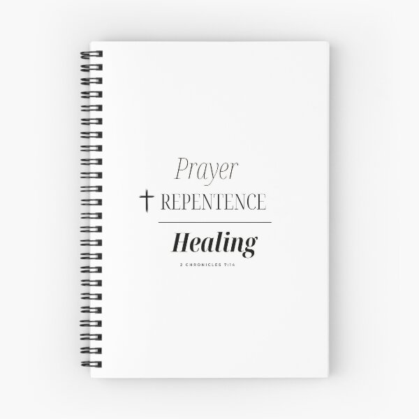 Item preview, Prayer + Repentance = Healing – Christian Inspiration designed and sold by L and J Vielman.