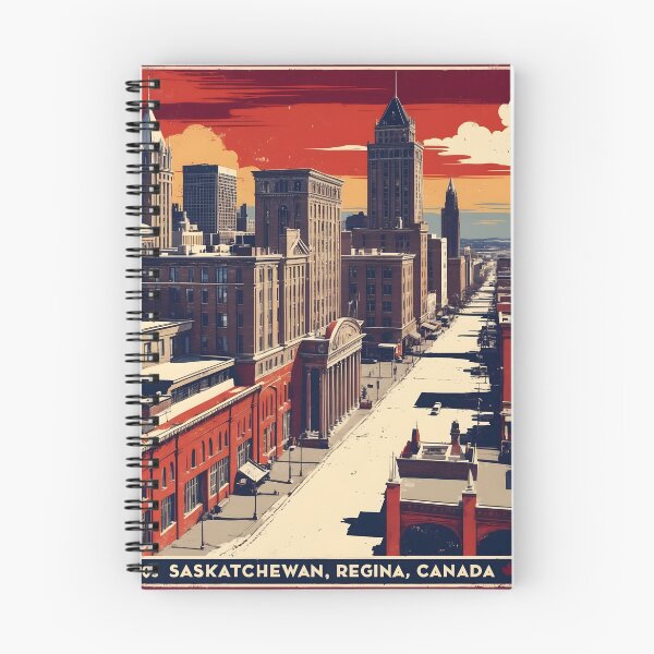 Item preview, 1950s Regina Saskatchewan Canada Vintage Travel Tourism designed and sold by TravelersGems.