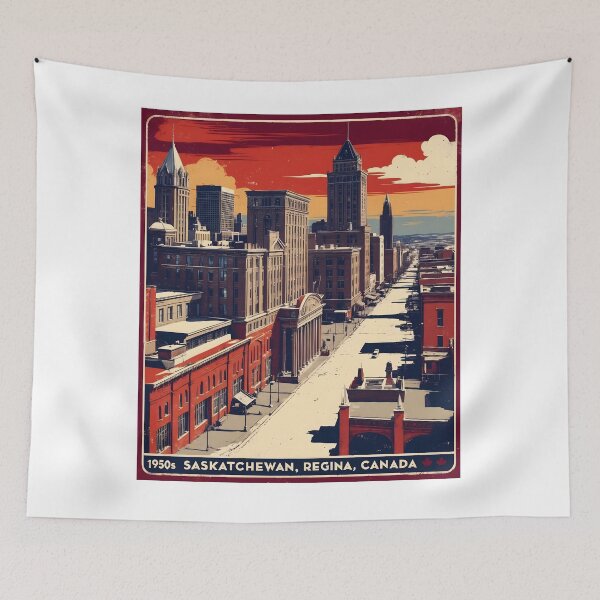 Item preview, 1950s Regina Saskatchewan Canada Vintage Travel Tourism designed and sold by TravelersGems.