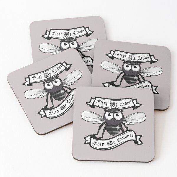 Item preview, First We Crawl, Then We Conquer designed and sold by Milena R..
