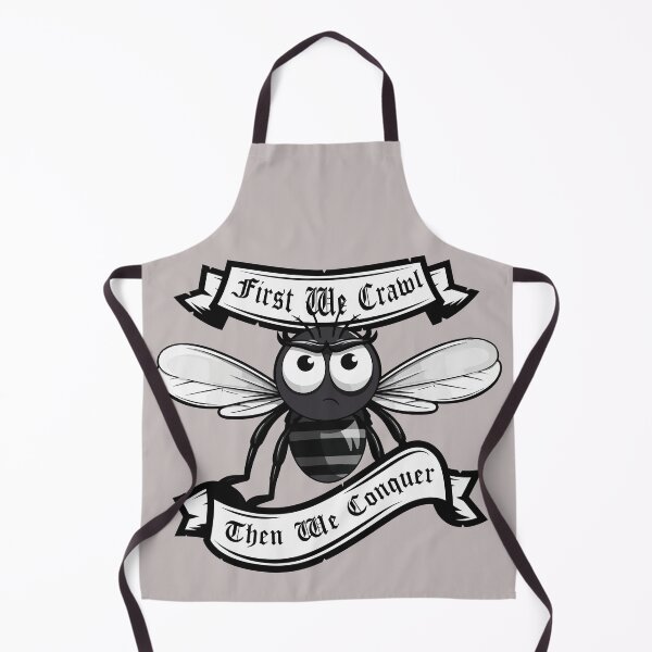 Item preview, First We Crawl, Then We Conquer designed and sold by Milena R..