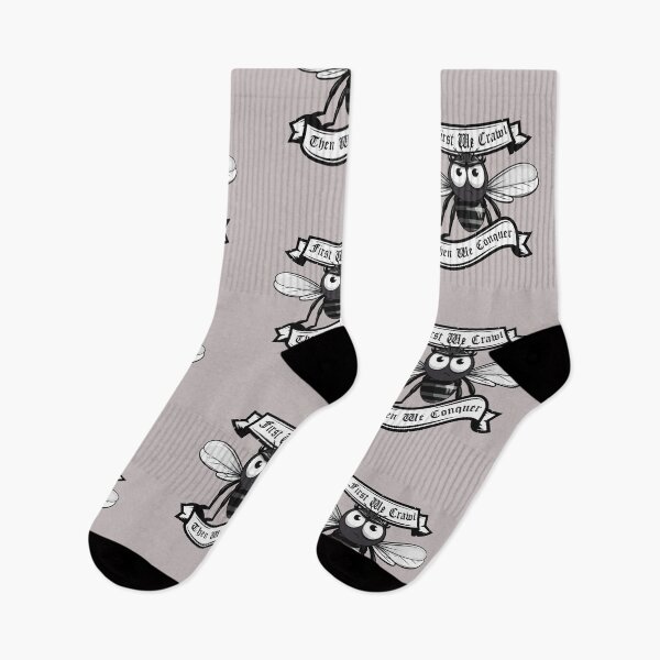 Item preview, First We Crawl, Then We Conquer designed and sold by Milena R..
