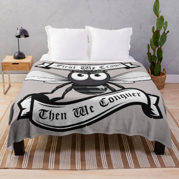 Item preview, First We Crawl, Then We Conquer designed and sold by Milena R..