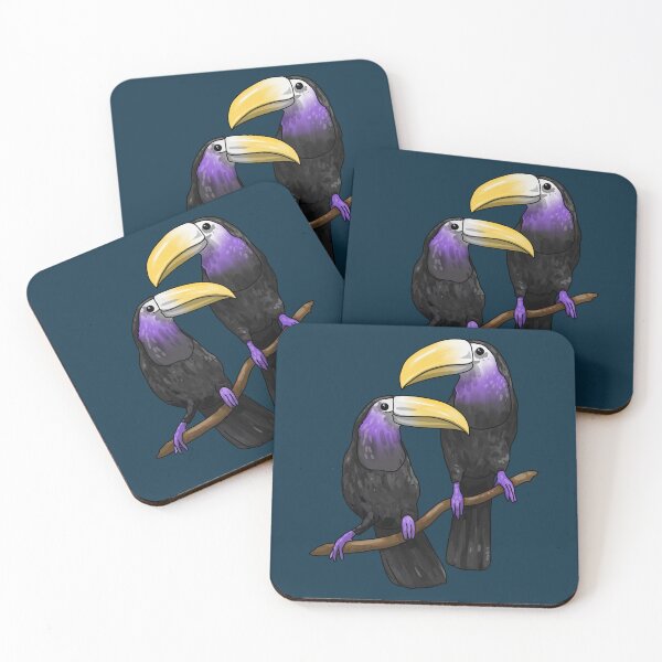 Aperçu de l'œuvre Toucans d'Enby créée et vendue par Art by Veya.