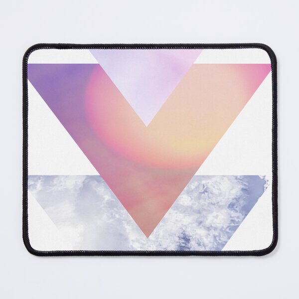 Item preview, Abstract triangle - clouds blue purple designed and sold by LiskoDesign.