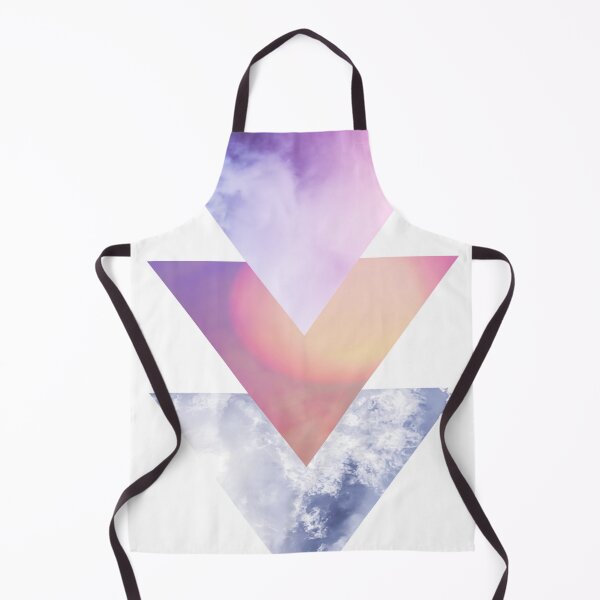 Item preview, Abstract triangle - clouds blue purple designed and sold by LiskoDesign.