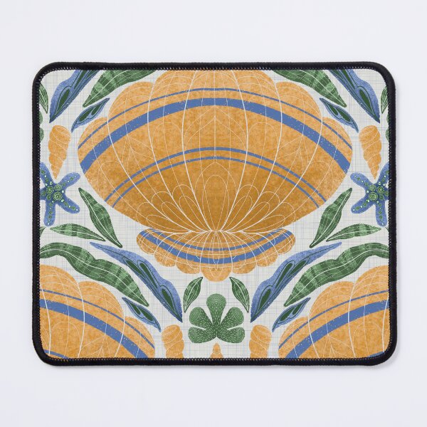Item preview, Aquatic Wonders seamless pattern, pattern features a marine theme with elements such as coral, sea stars, and various shells. designed and sold by NelenaArt.