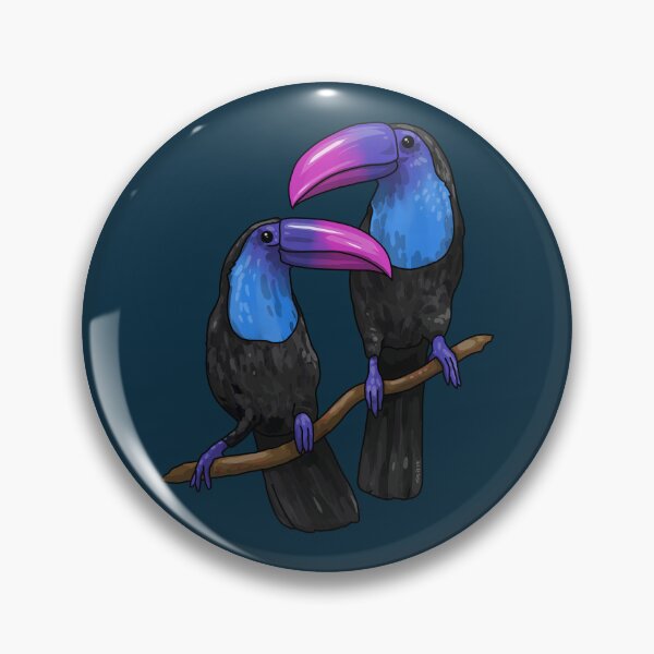 Item preview, Bi Toucans designed and sold by Art by Veya.
