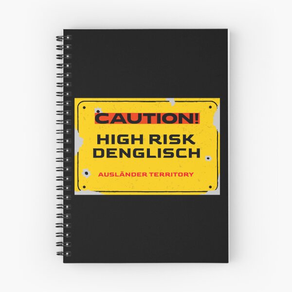 Item preview, CAUTION DENGLISCH! designed and sold by Punkt-t.