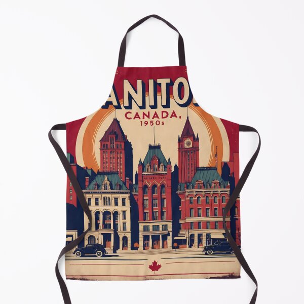 Item preview, Manitoba Canada 1950s Vintage Travel Tourism designed and sold by TravelersGems.
