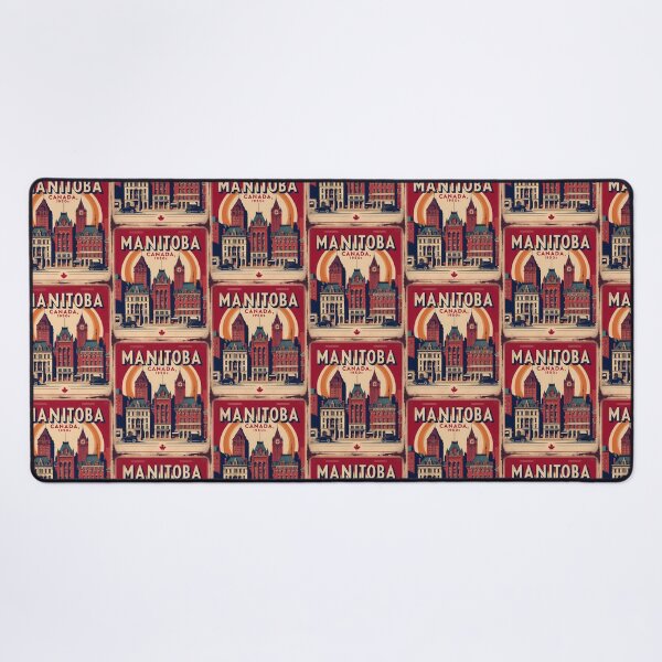 Item preview, Manitoba Canada 1950s Vintage Travel Tourism designed and sold by TravelersGems.