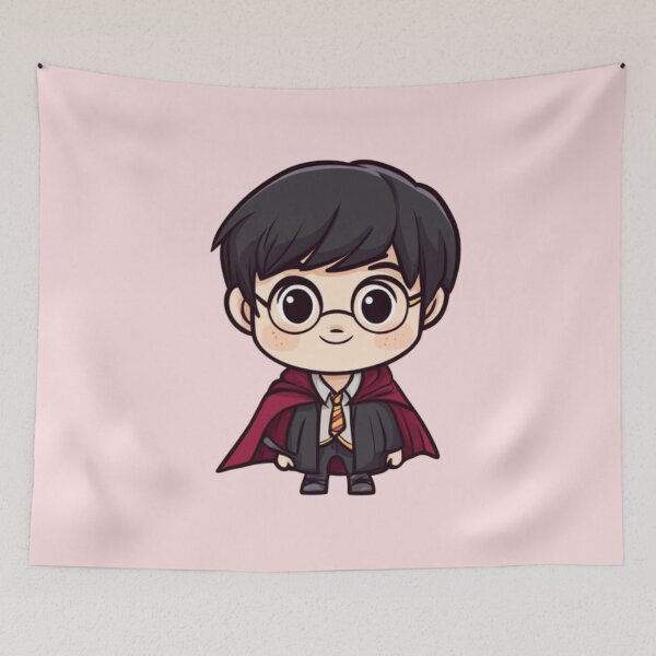 Item preview, Wizard Boy with red cloak designed and sold by AP43-STUDIO.