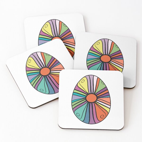 Item preview, Easter egg, colorful pattern 3 designed and sold by RWT-Design.