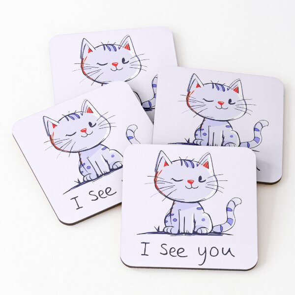 Item preview, I See You – Winking Spotted Cat designed and sold by SteadyRolling.