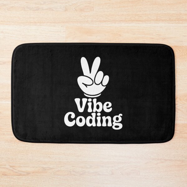 Item preview, Vibe Coding Coder Peace Sign Funny Programmer AI Developer Gift designed and sold by w1ckerman.