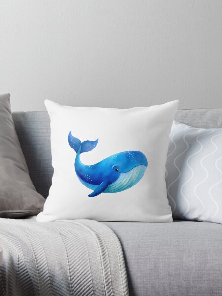 Artikel-Vorschau von Niedlicher Blauwal – Entzückende und verspielte Meereskunst, designt und verkauft von Kids Art 4U.