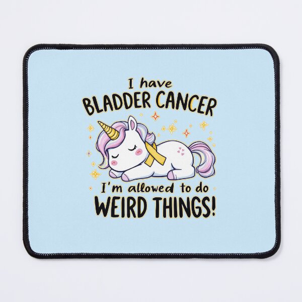 Item preview, Unicorn Bladder Cancer Awareness Shirt - Yellow Ribbon Graphic Tee designed and sold by queenzoid.
