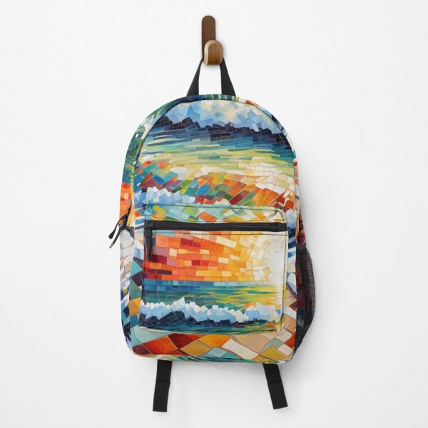 Item preview, Abstract mosiac beach art designed and sold by JackFreestone.